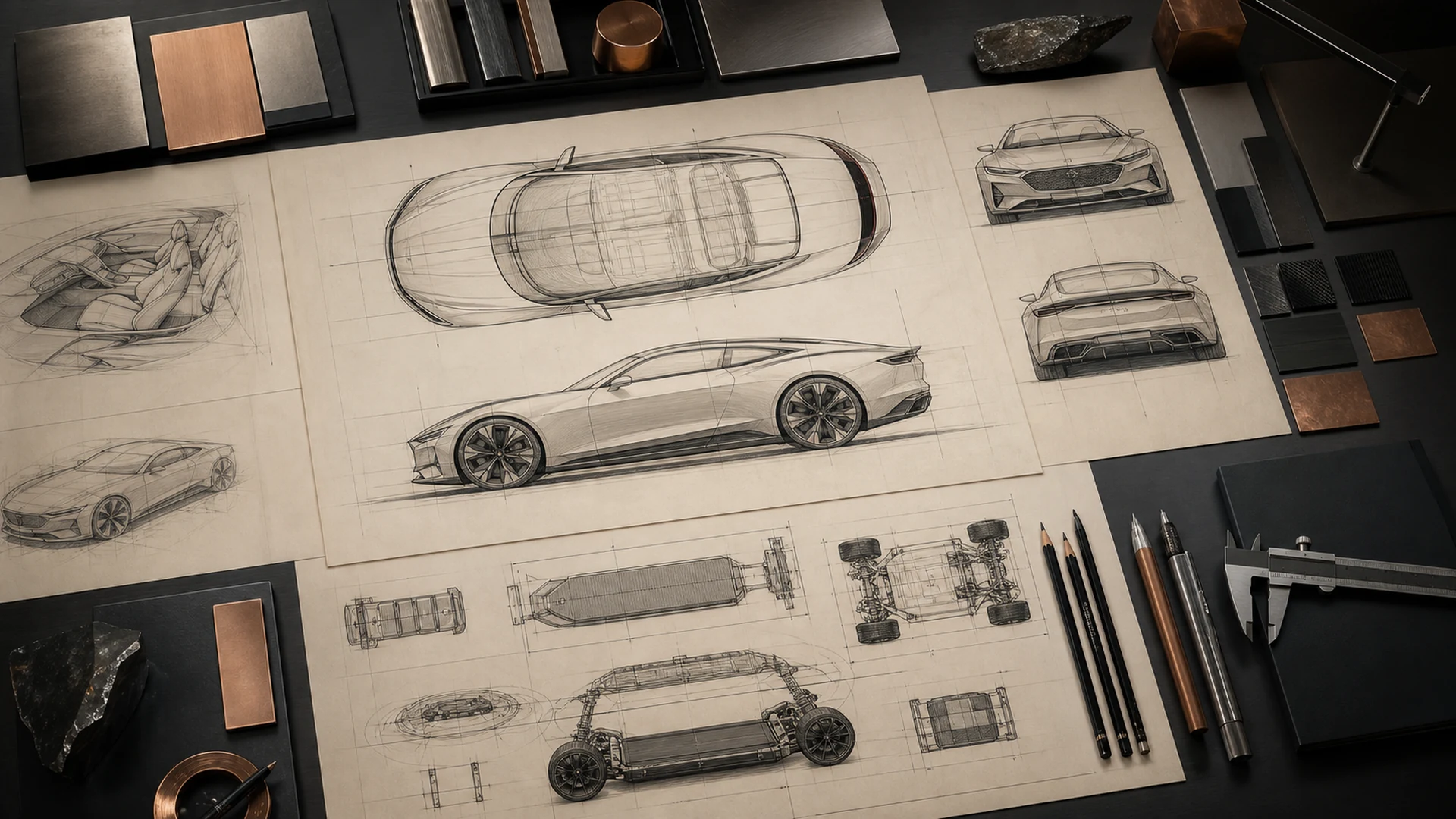 Aurea Concept teknik tasarım paftası