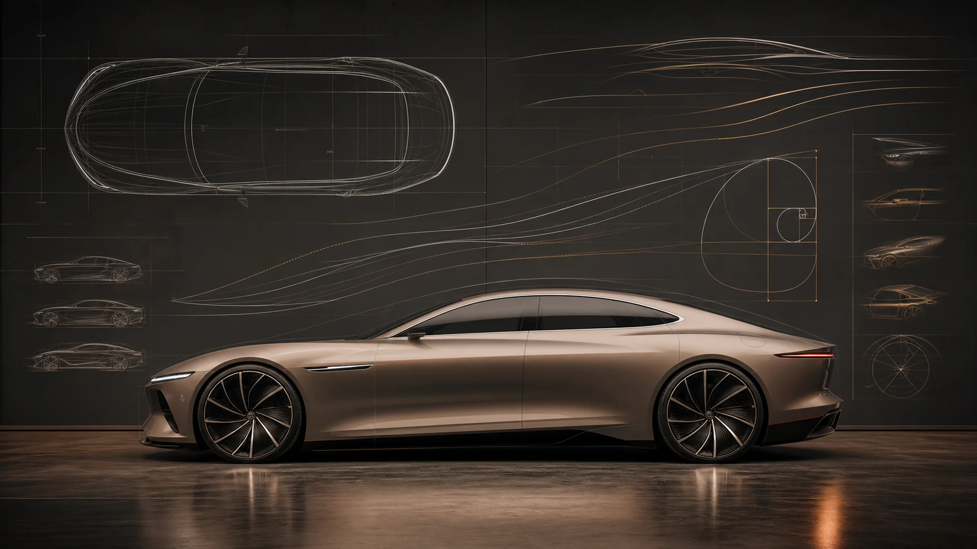 Aurea Concept form ve aerodinamik çalışması